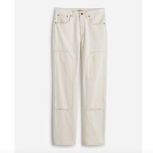 NWT! MADEWELL Dean Easy Straight Jean Vintage Rigid Canvas Size 26